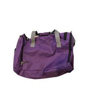 Protege Purple Lavender Duffel Bag  18"x12"x10"